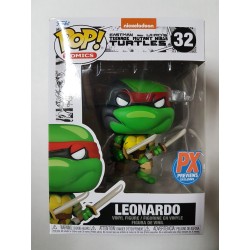 Teenage Mutant Ninja Turtles 32 Leonardo PX Previews Exclusive Funko Pop