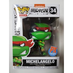 Teenage Mutant Ninja Turtles 34 Michelangelo PX Previews Exclusive Funko Pop