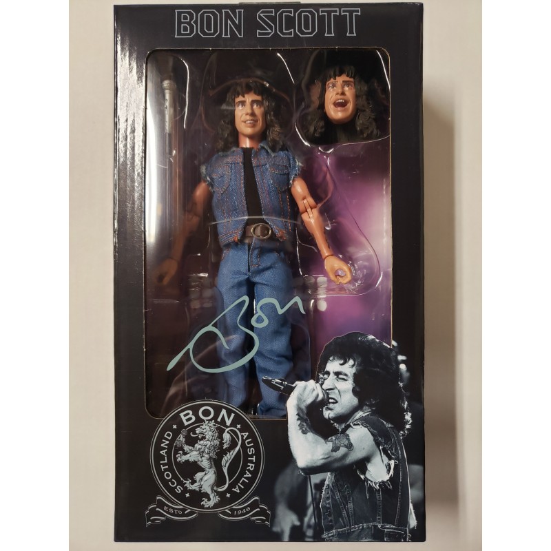 Bon Scott AC/DC Clothed NECA Authentic Figure