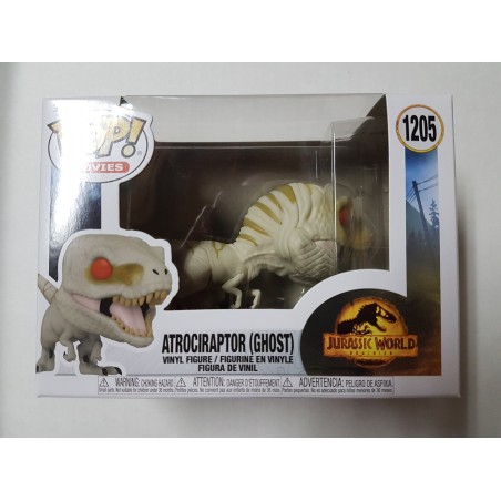 Jurassic World Dominion 1205 Atrociraptor (Ghost) Funko Pop