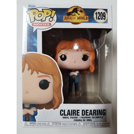 Jurassic World Dominion 1209 Claire Dearing Funko Pop