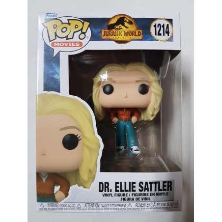 Jurassic World Dominion 1214 Dr. Elli Sattler Funko Pop