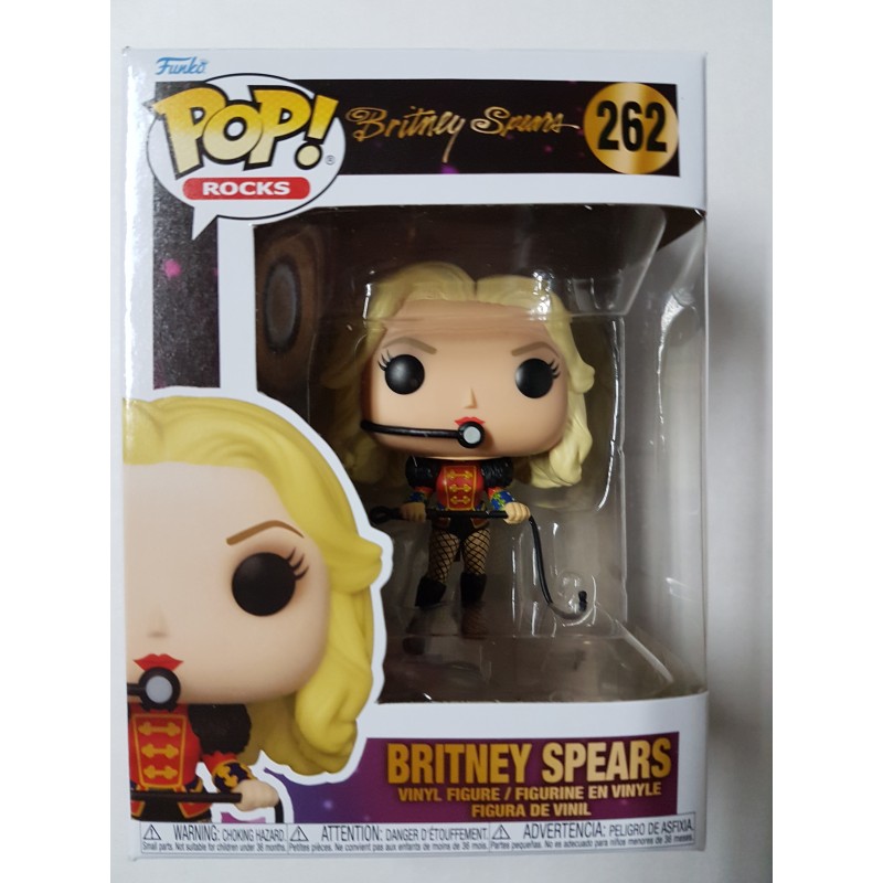 Rocks 262 Britney Spears Circus Funko Pop