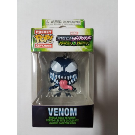 Marvel Mech Strike Monster Hunters Venom Funko Pocket Pop Keychain