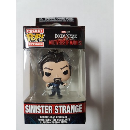 Marvel Doctor Strange Multiverse of Madness Sinister Strange Funko Pocket Pop Keychain