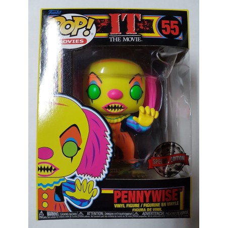 It The Movie 55 Pennywise Black Light Special Edition Funko Pop