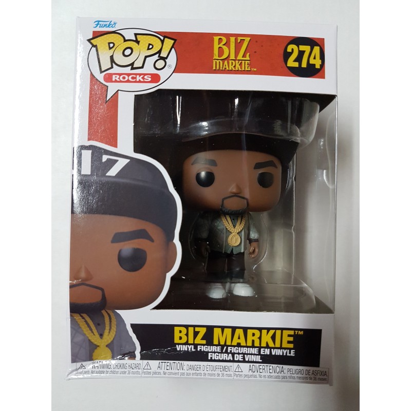 Rocks 274 Biz Markie Funko Pop ***DAMAGED BOXES***