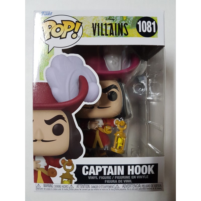 Disney Villains 1081 Captain Hook Funko Pop