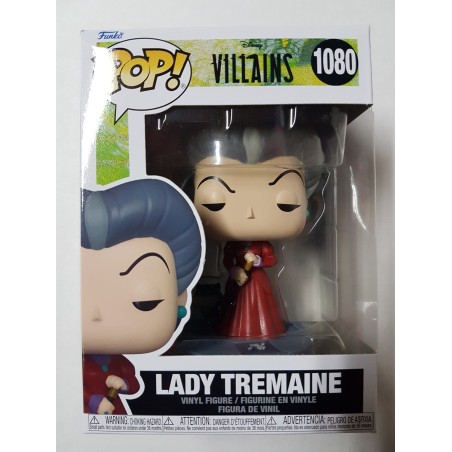 Disney Villains 1080 Lady Tremaine Funko Pop ***BOÎTE ENDOMMAGÉE***