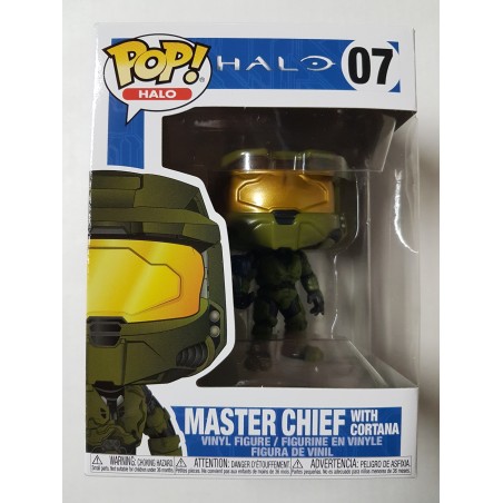 Halo 07 Master Chief with Cortana Funko Pop