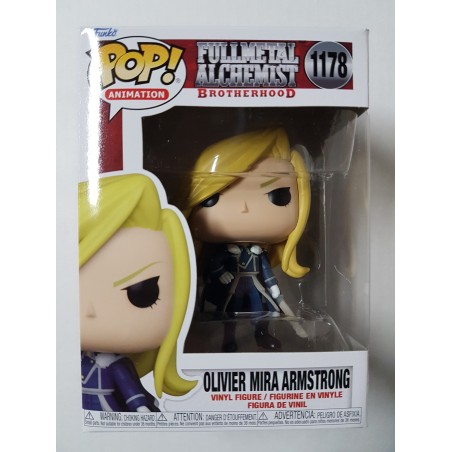 Fullmetal Alchemist 1178 Olivier Mira Armstrong Funko Pop