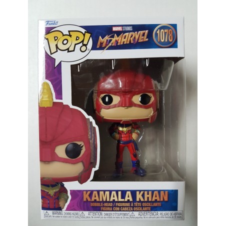 Marvel Ms. Marvel 1078 Kamala Khan Funko Pop