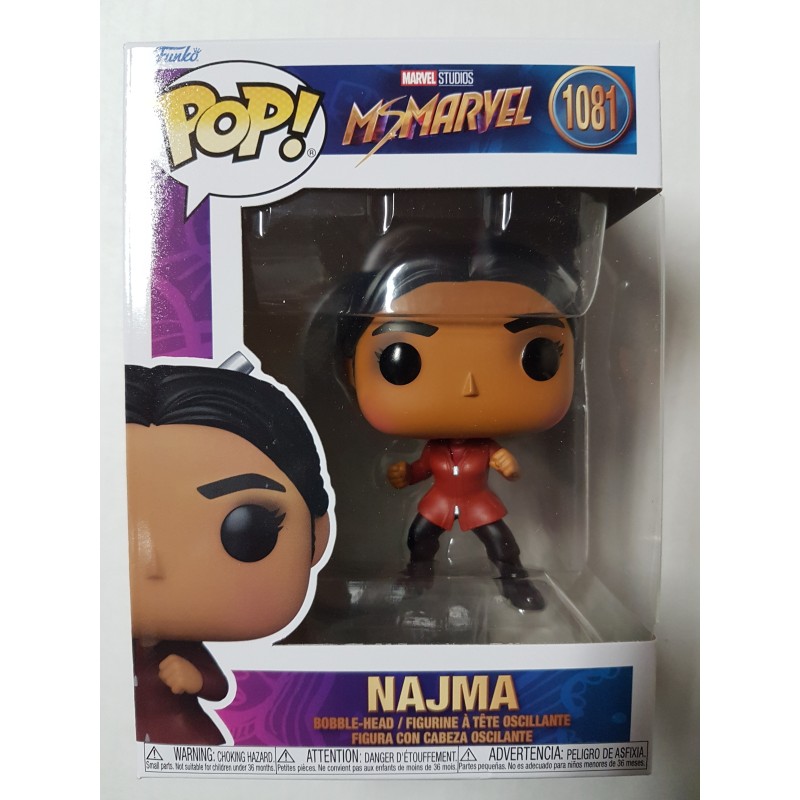 Marvel Ms. Marvel 1081 Najma Funko Pop