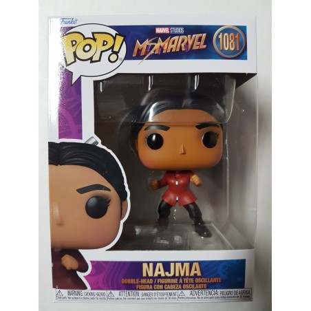 Marvel Ms. Marvel 1081 Najma Funko Pop