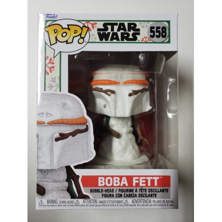 Holiday Star Wars 558 Boba Fett Funko Pop