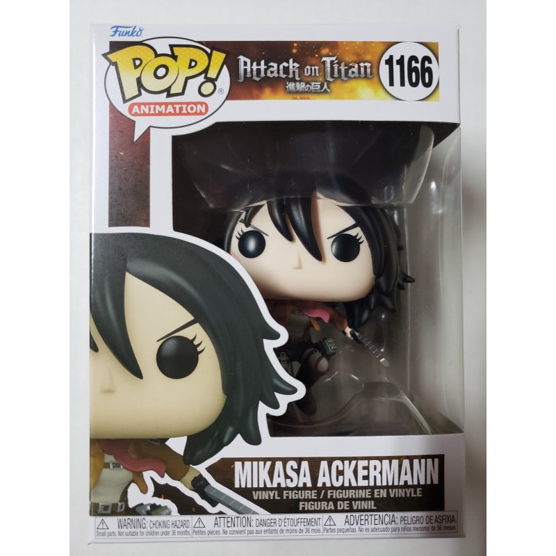 Attack on Titan 1166 Mikasa Ackermann Funko Pop