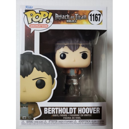 Attack on Titan 1167 Bertholdt Hoover Funko Pop