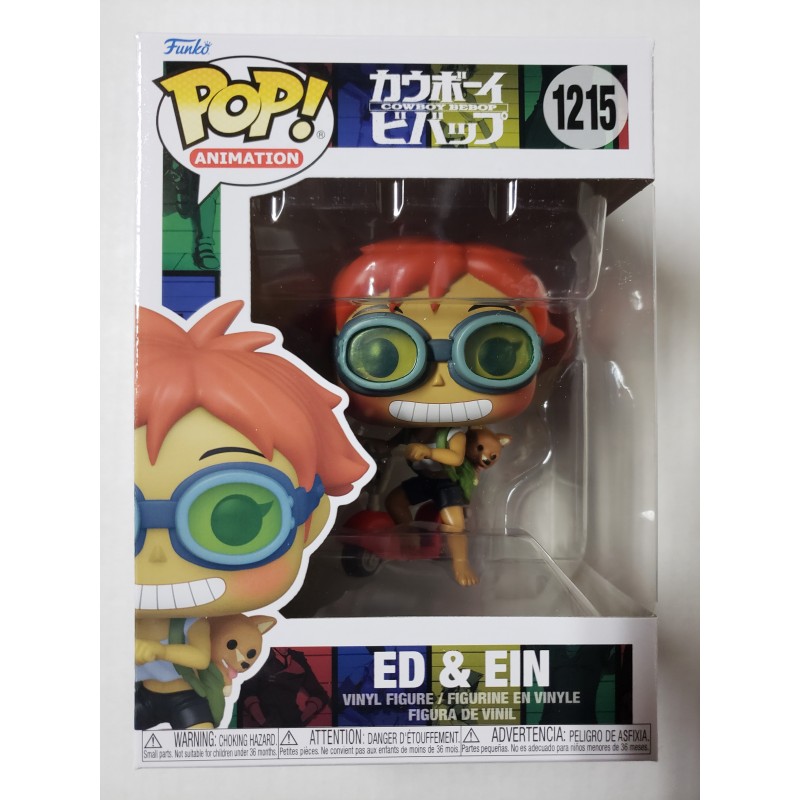 Cowboy Bebop 1215 Ed & Ein Funko Pop