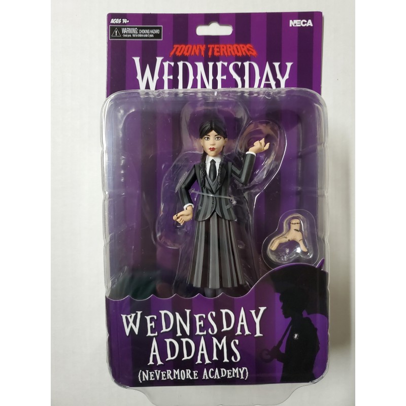 Wednesday Addams (Nevermore Academy) Toony Terrors NECA Authentic Figurine