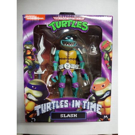 Slash Teenage Mutant Ninja Turtles: Turtles In Time NECA TMNT Figure