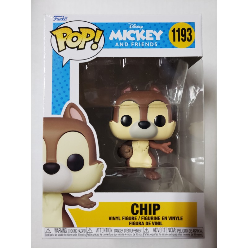 Disney Mickey and Friends 1193 Chip Funko Pop