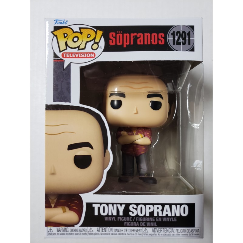 The Sopranos 1291 Tony Soprano Funko Pop ***BOÎTE ENDOMMAGÉE***