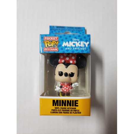 Disney Mickey and Friends Minnie Funko Pocket Pop Keychain