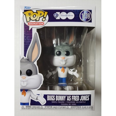 WB 100th 1239 Bugs Bunny as Fred Jones Funko Pop