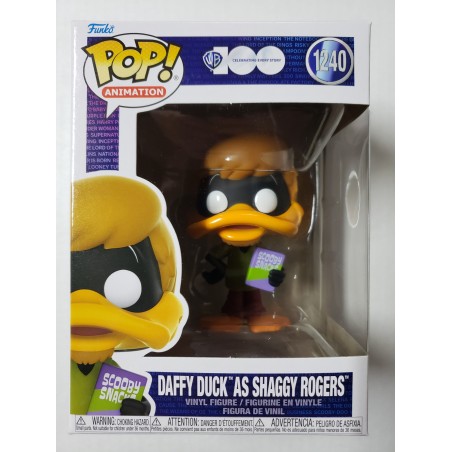 WB 100th 1240 Daffy Duck as Shaggy Rogers Funko Pop