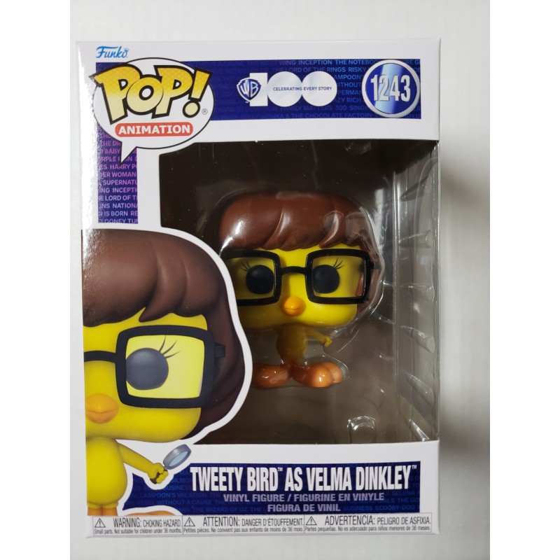 WB 100th 1243 Tweety Bird as Velma Dinkley Funko Pop