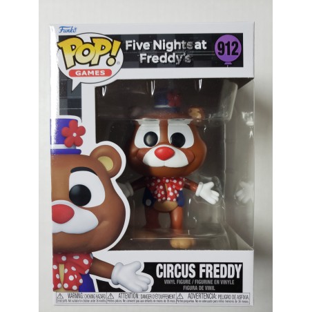 Five Nights at Freddy's 912 Circus Freddy Funko Pop