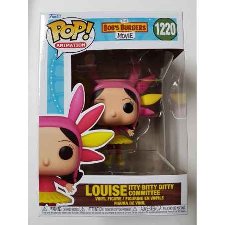 The Bob's Burgers Movie 1220 Louise Funko Pop