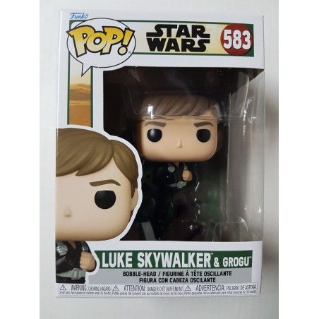 Star Wars 583 Luke Skywalker & Grogu Funko Pop