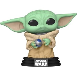 Star Wars 584 Grogu with Armor Funko Pop