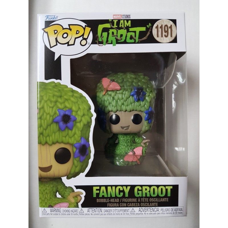 Marvel I Am Groot 1191 Fancy Groot Funko Pop