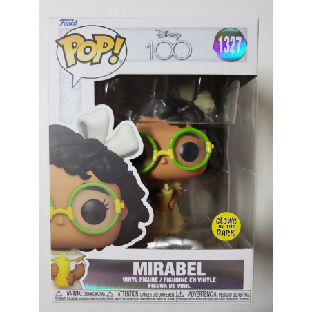 Disney 100 1327 Mirabel Glows in the Dark Funko Pop