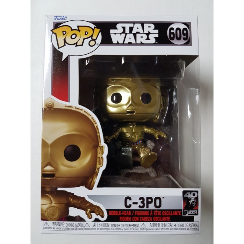 Star Wars Return of the Jedi 609 C-3PO Funko Pop