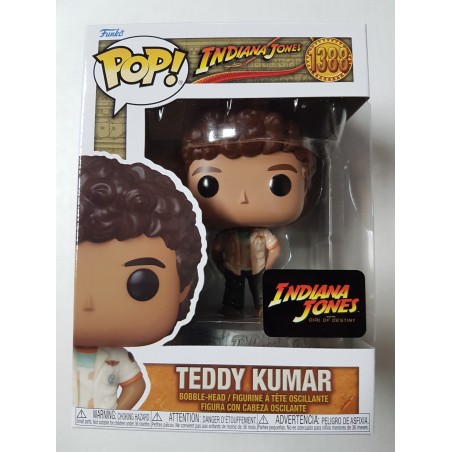 Indiana Jones 1388 Teddy Kumar Funko Pop