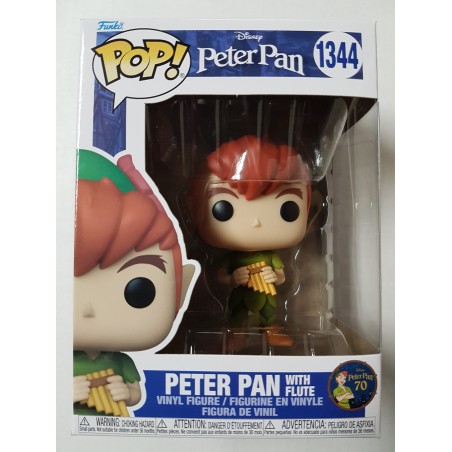 Disney Peter Pan 1344 Peter Pan with Flute Funko Pop