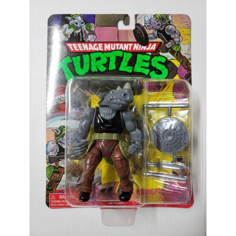 Rocksteady Playmates Teenage Mutant Ninja Turtles TMNT Classic Action Figure