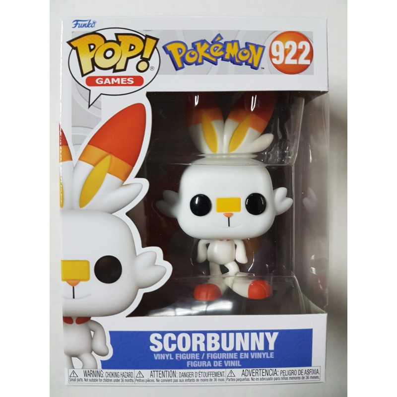 Pokemon 922 Scorbunny Funko Pop