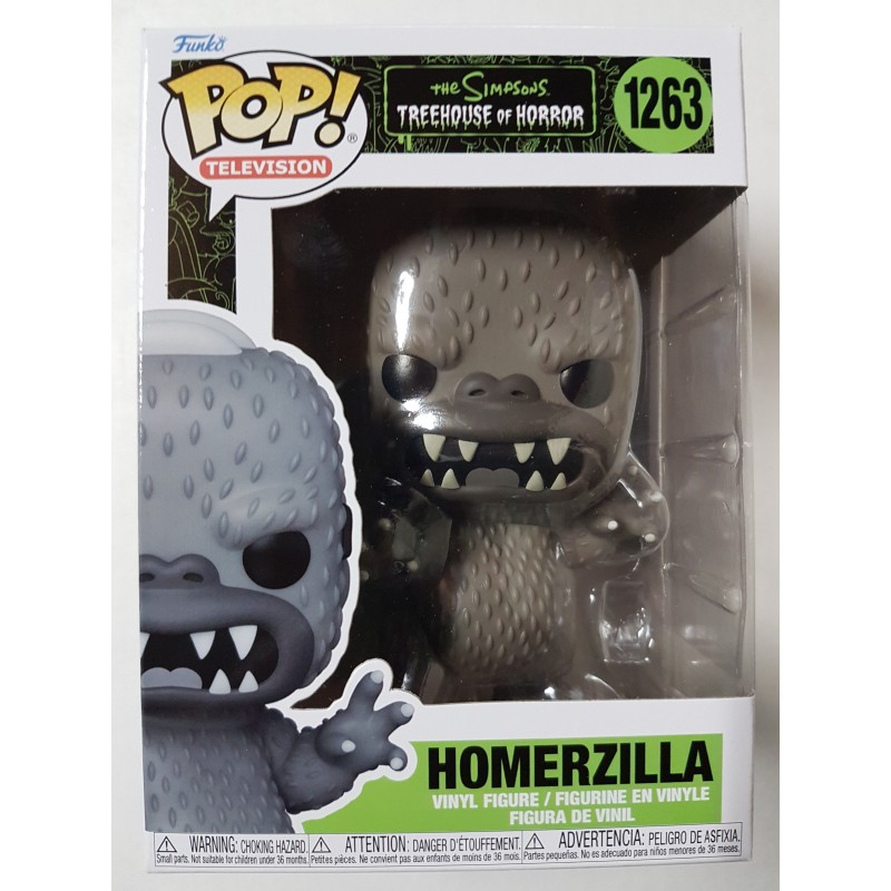 The Simpsons Treehouse of Horror 1263 Homerzilla Funko Pop