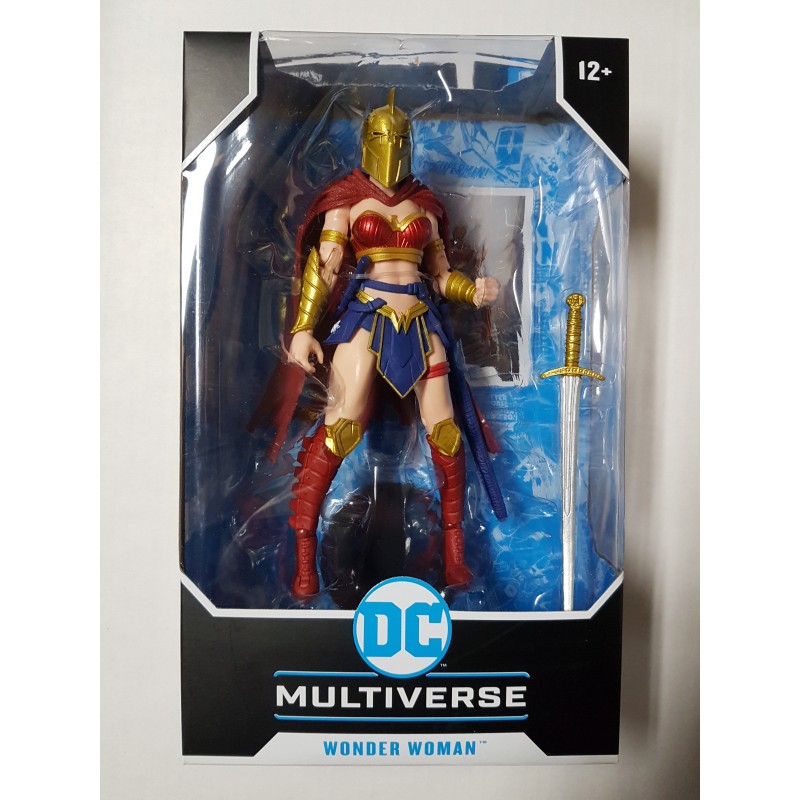 Last Knight on Earth: Wonder Woman with Helmet of Faith DC Multiverse McFarlane Toys Figure