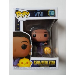 Disney Wish 1390 Asha with Star Funko Pop