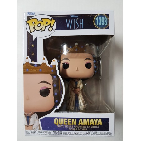 Disney Wish 1393 Queen Amaya Funko Pop