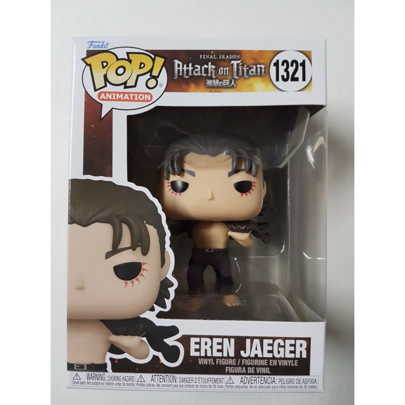 Attack on Titan 1321 Eren Jaeger Funko Pop