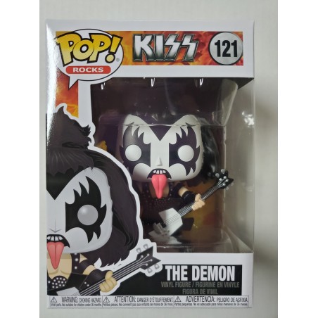 Rocks Kiss 121 The Demon Funko Pop