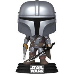 Star Wars The Mandalorian 663 The Mandalorian with Darksaber Funko Pop