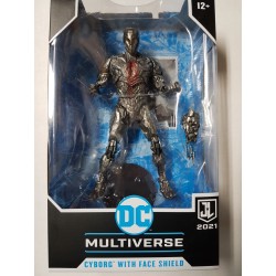 Cyborg with Face Shield Justice League 2021 DC Multiverse McFarlane Toys Figure