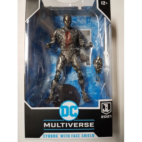 Cyborg with Face Shield Justice League 2021 DC Multiverse McFarlane Toys Figurine